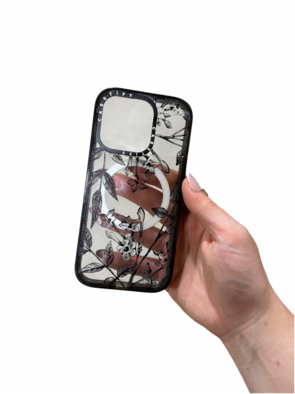 Casetify Floral MagSafe Phone Case - iPhone 15 Pro - Botanical Jasmine